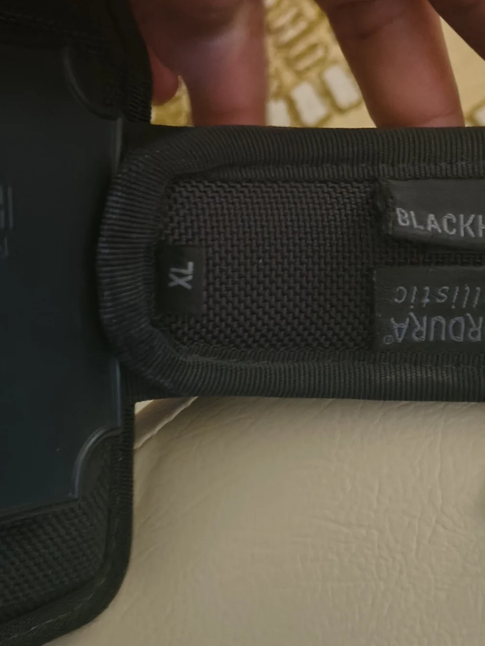 Black Tactical Accessory Belt